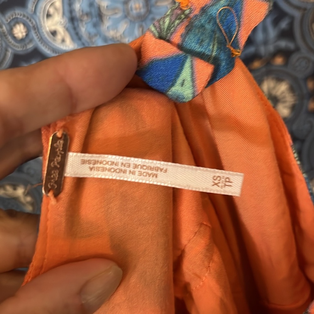 Free People Dear You Mini Sun Dress Floral Boho Backless Size XS - Picture 13 of 13